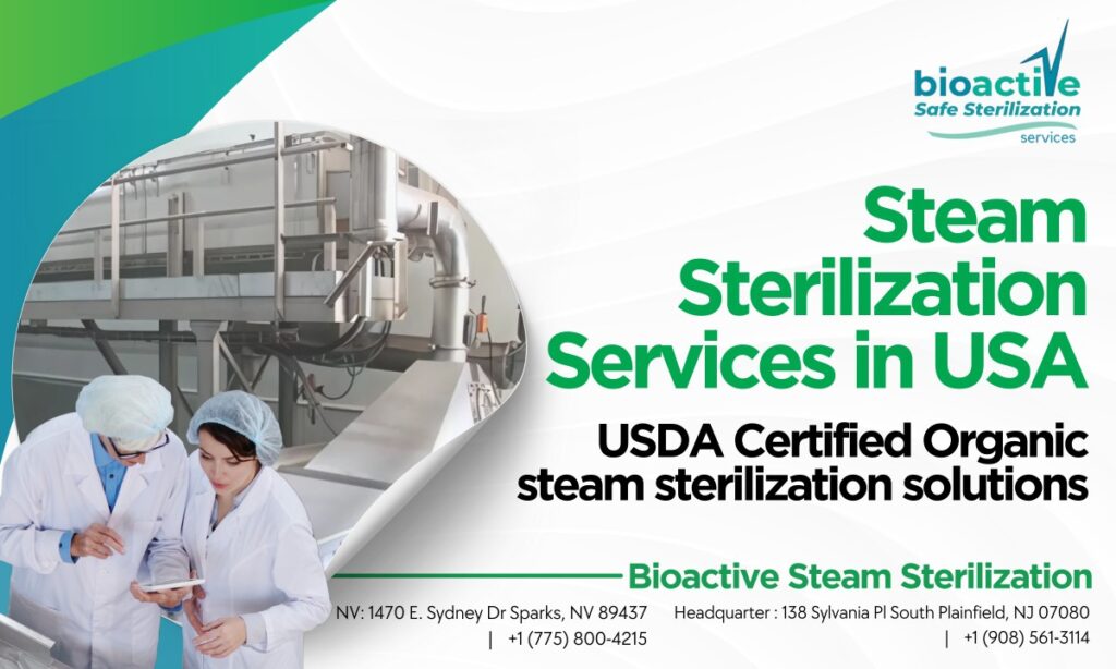 Steam Sterilization Services in USA