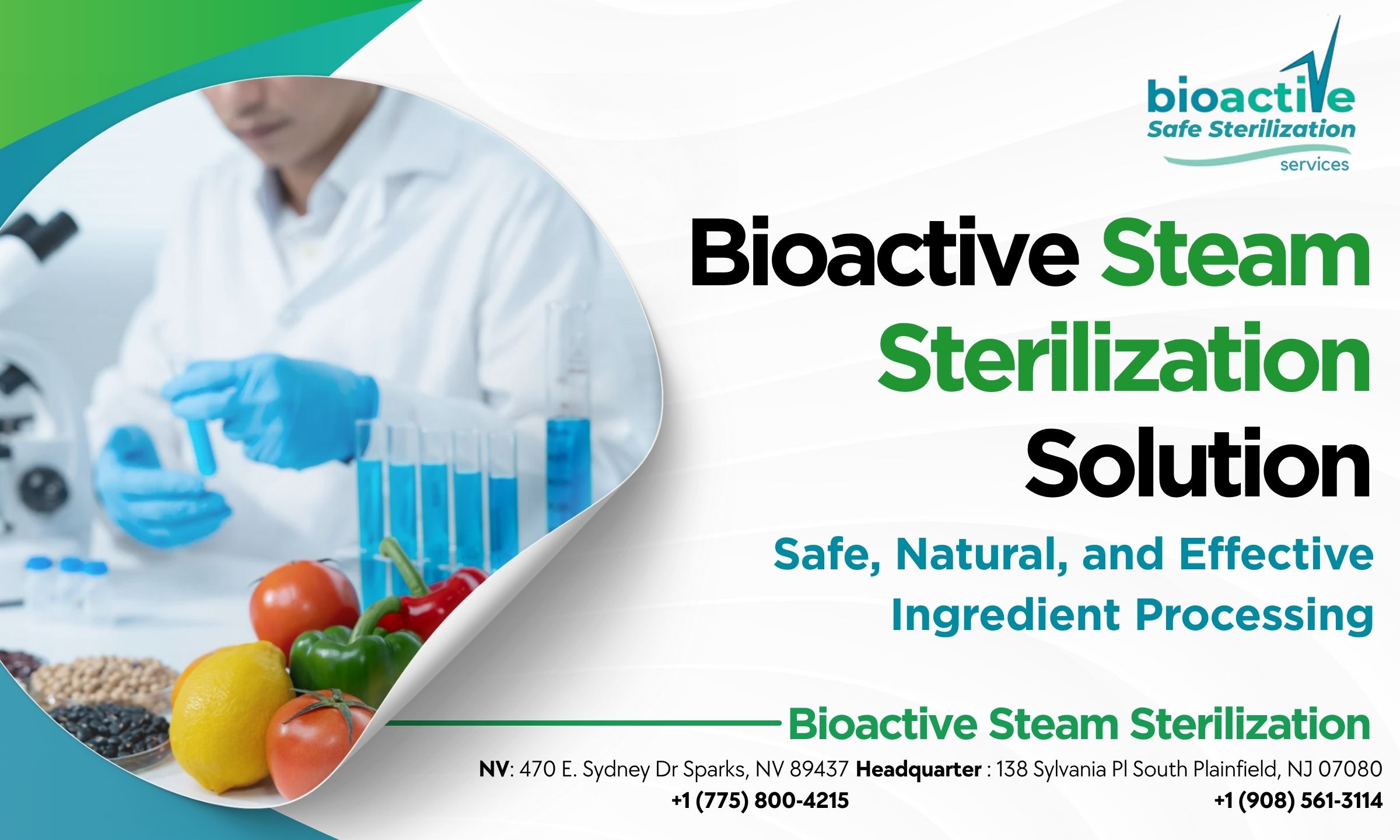 Steam Sterilization Solution in the USA | Bioactive Sterilization