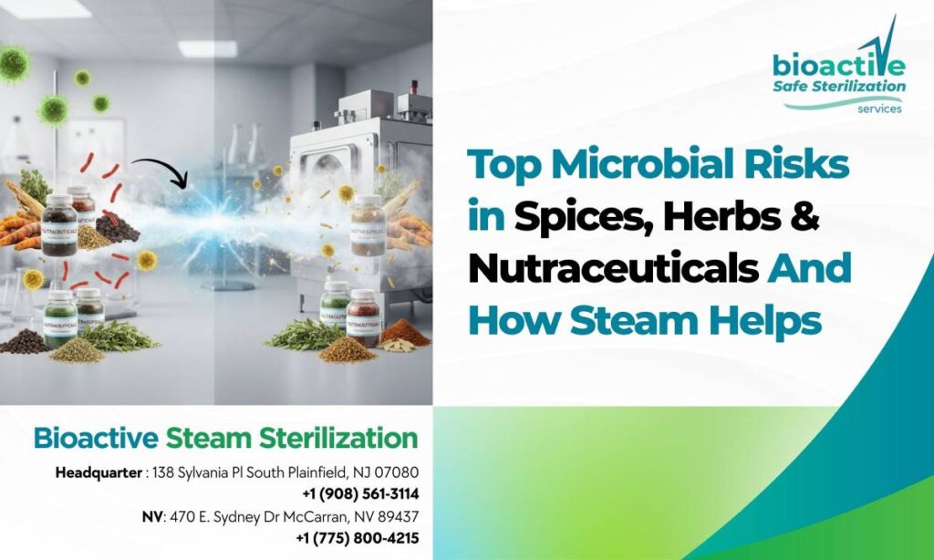 Microbial risks in spices, herbs & nutraceuticals
