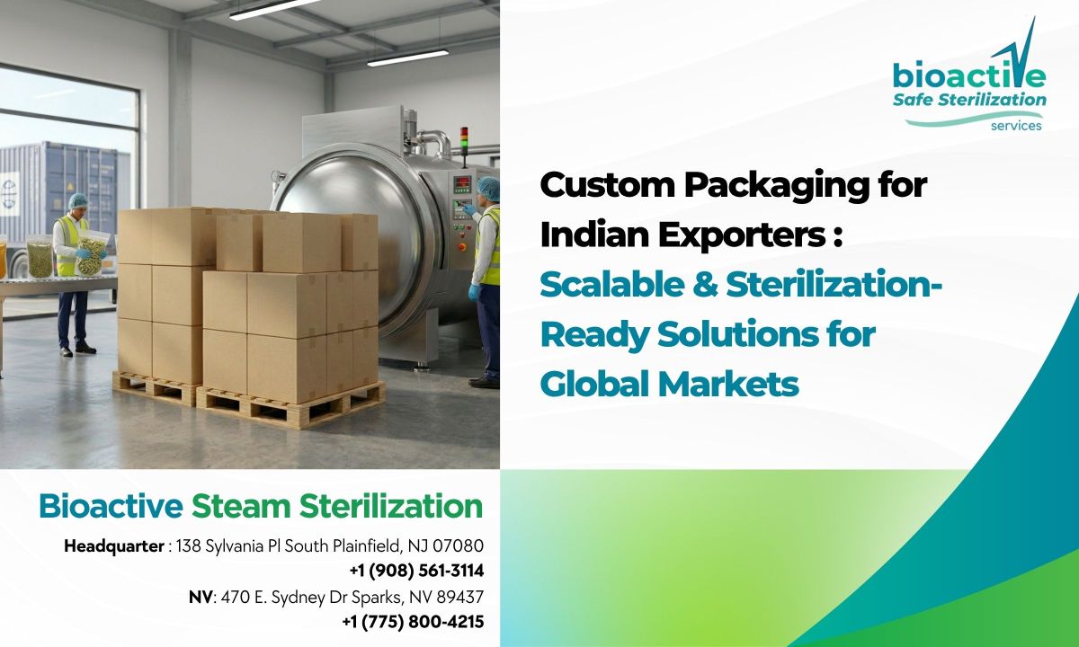 Custom Packaging for Indian Exporters: Scalable & Sterilization-Ready Solutions for Global Markets