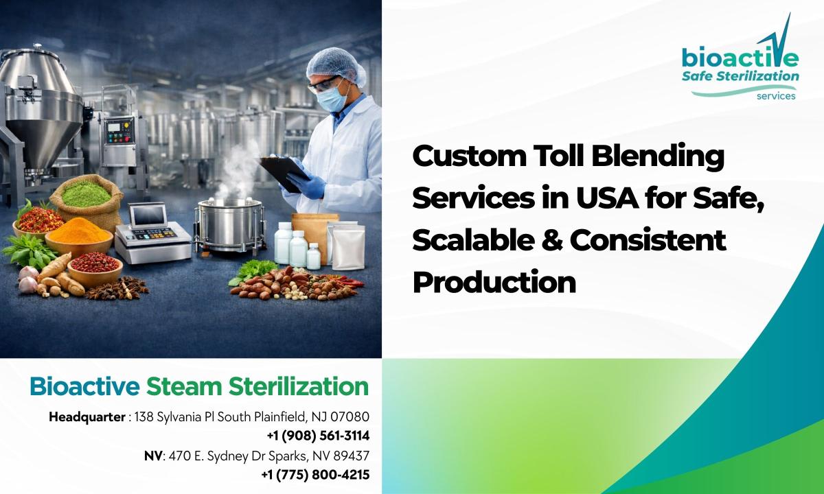 custom toll blending services in USA