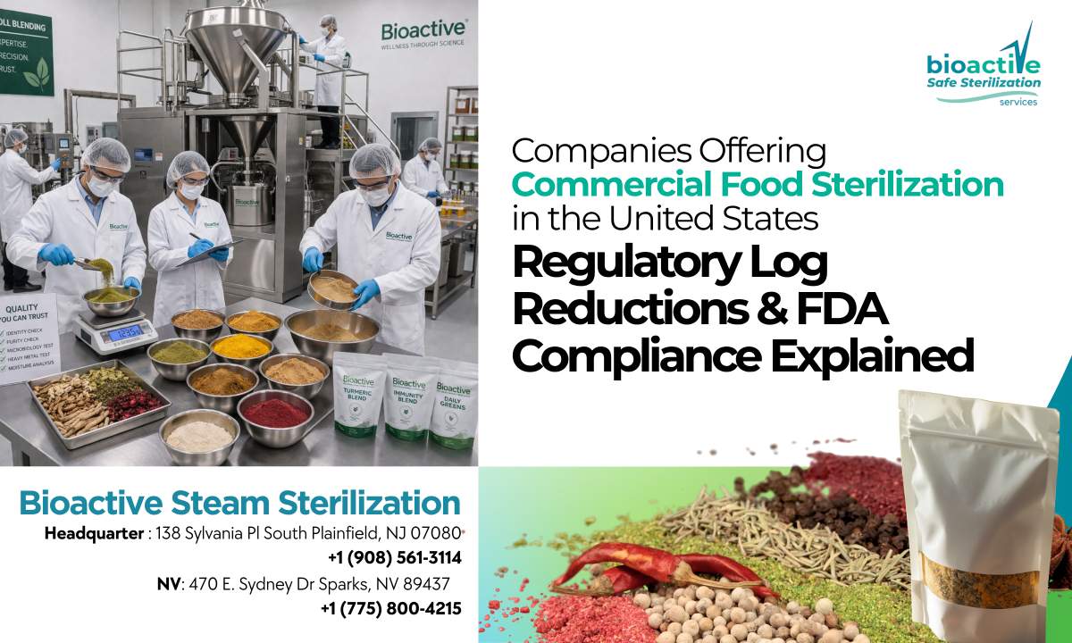 Companies Offering Commercial Food Sterilization in the United States