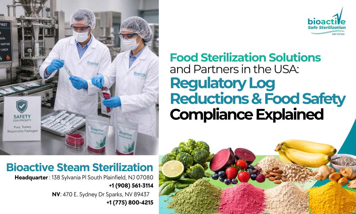 Food Sterilization Solutions and Partners in the USA