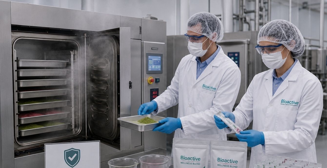 Bioactive Safe Sterilization Preserving Purity, Enhancing Safety