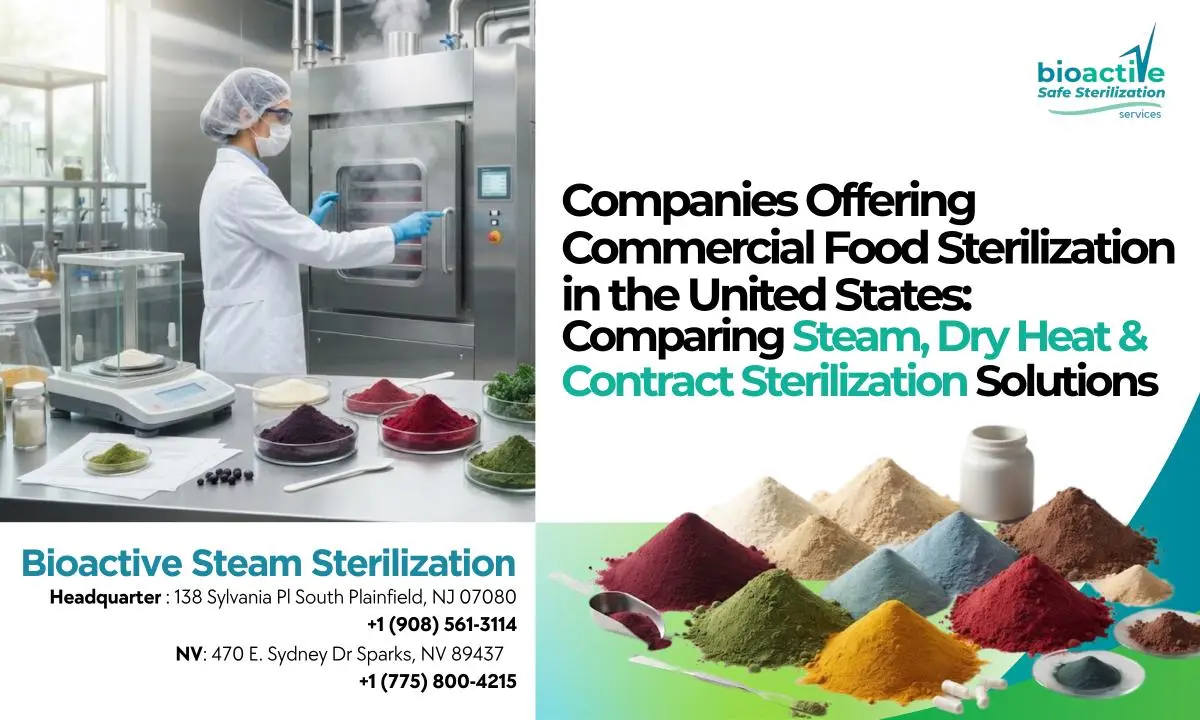 Companies Offering Commercial Food Sterilization in the United States