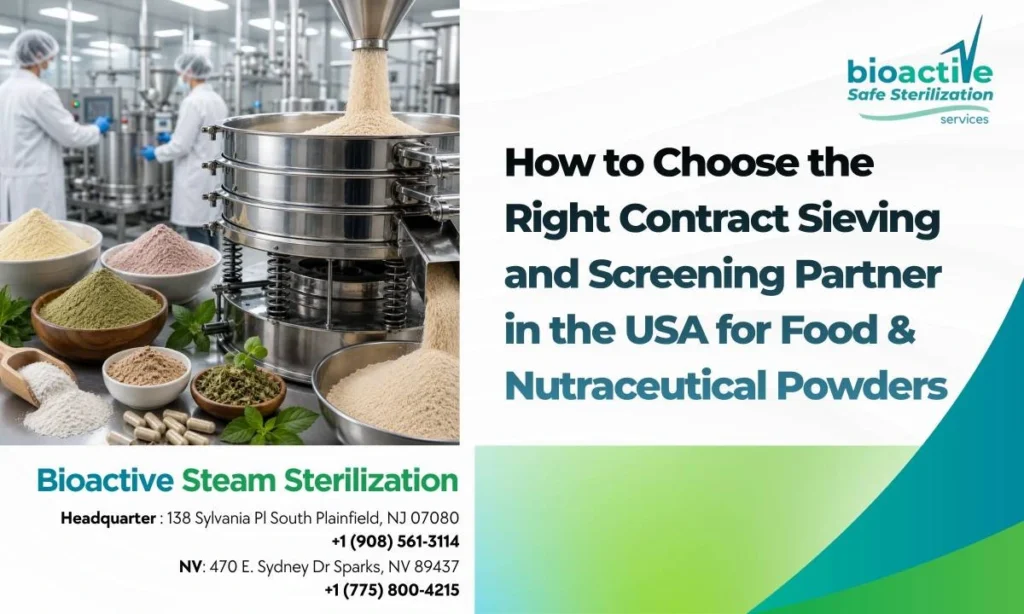 Contract Sieving and Screening Services USA
