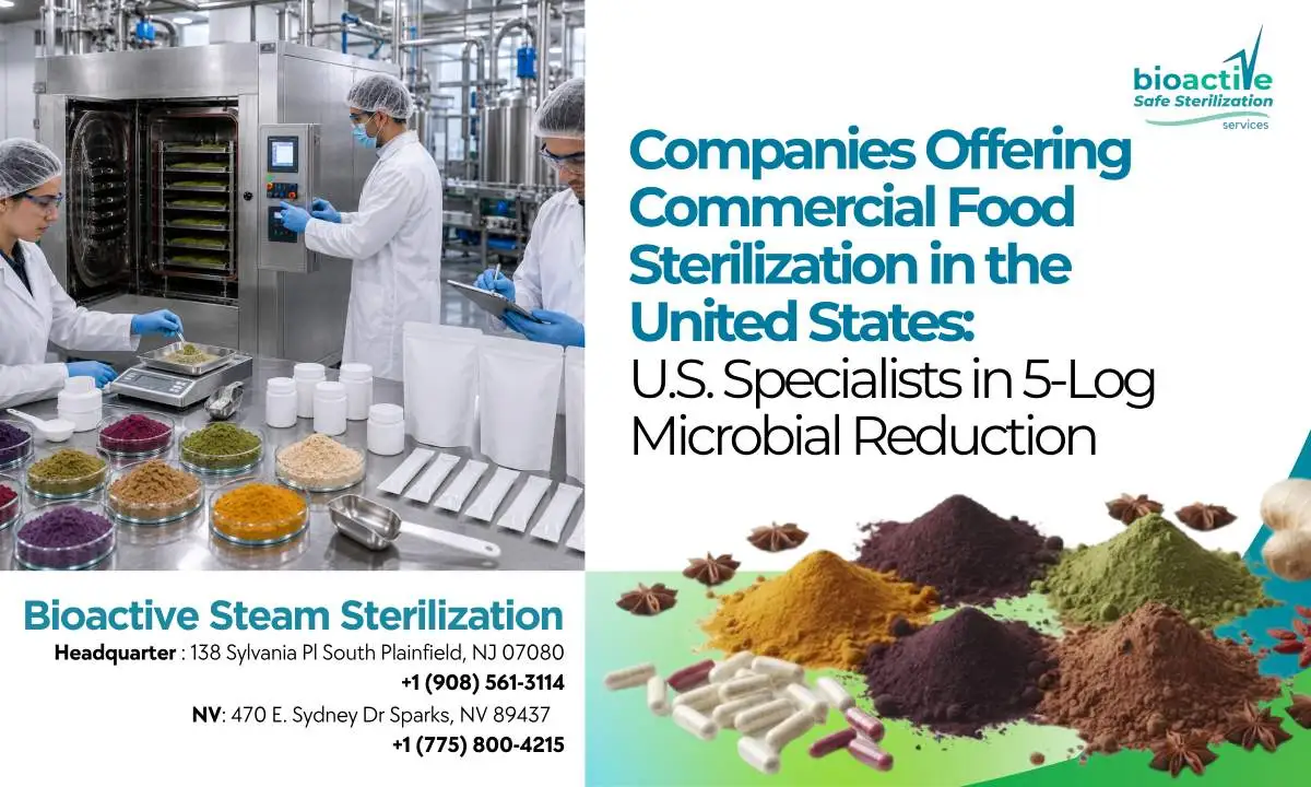 Companies Offering Commercial Food Sterilization in the United States