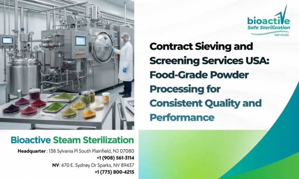 Contract Sieving and Screening Services USA