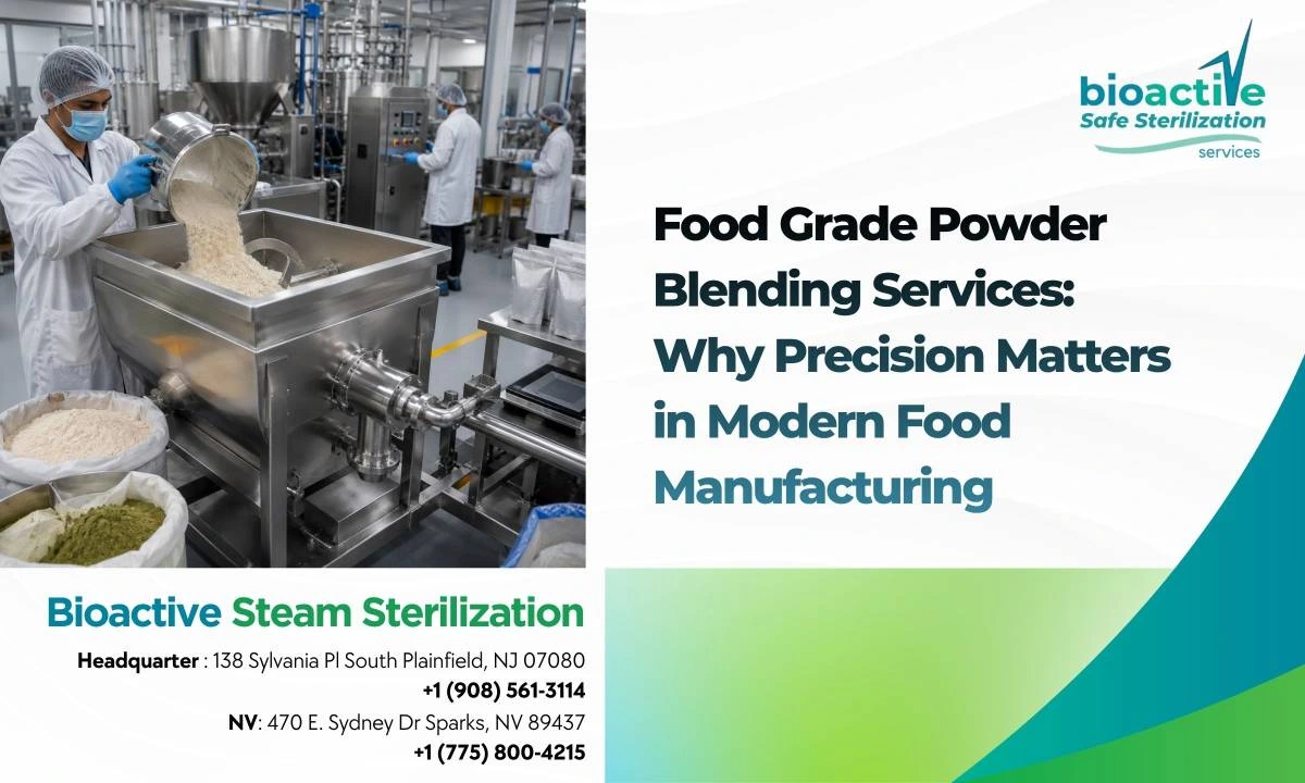 Food Grade Powder Blending Services: Why Precision Matters in Modern Food Manufacturing