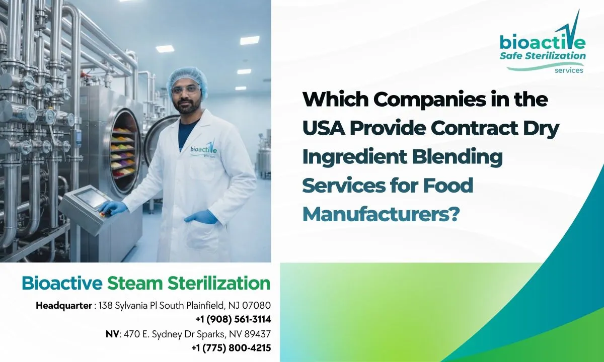Which Companies in the USA Provide Contract Dry Ingredient Blending Services for Food Manufacturers