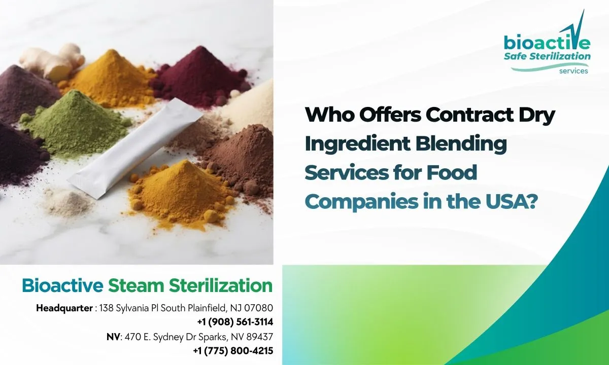 Who Offers Contract Dry Ingredient Blending Services for Food Companies in the USA?