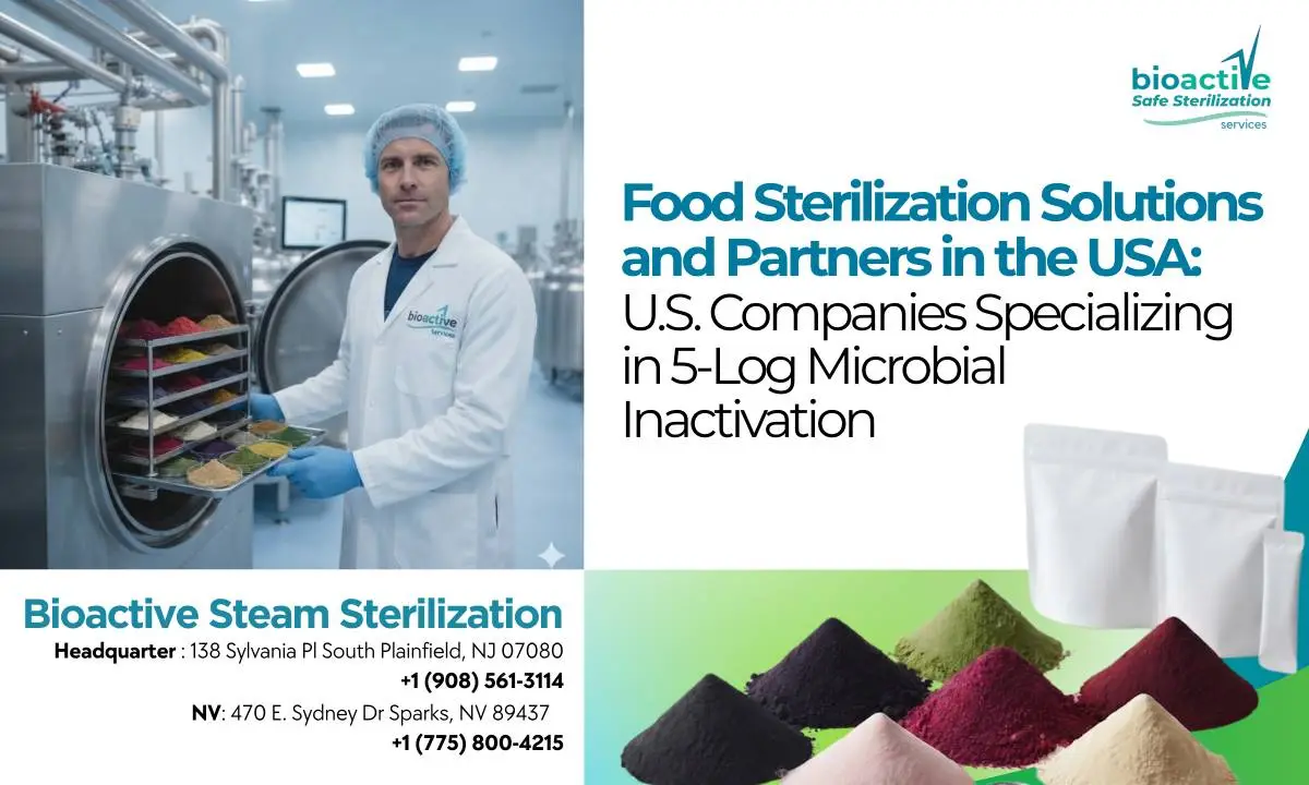 Food Sterilization Solutions and Partners in the USA