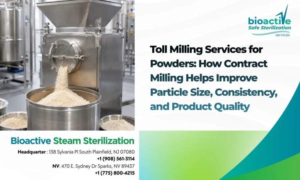 Toll Milling Services for Powders