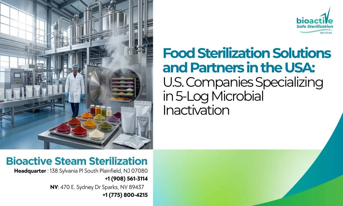 U.S. Companies Specializing in 5-Log Pathogen Reduction Services